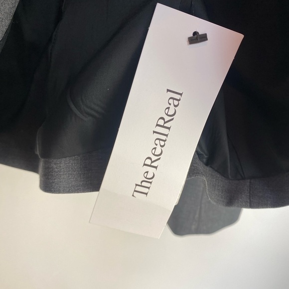 Theory Nichelle Wool Blend Blazer Size 4 Grey - Picture 4 of 14